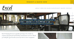 Desktop Screenshot of excelcleaningservices.com